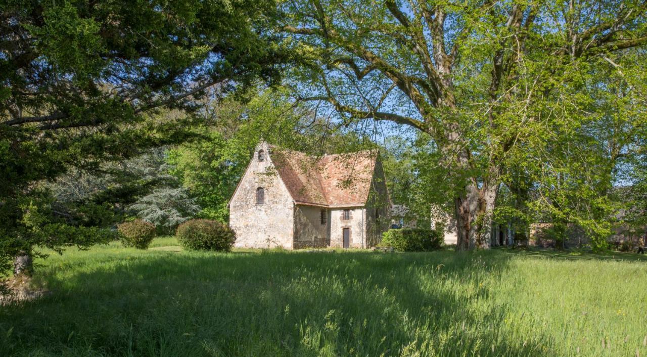 Bed and Breakfast Manoir Des Etrichets Saint-Saturnin  Exterior foto